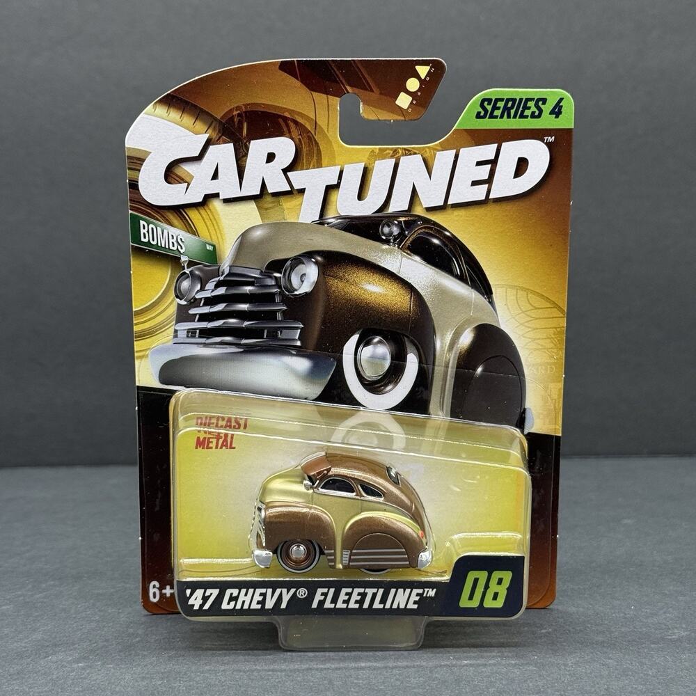 JDM Car Tuned Series 4 Brown '47 Chevy Fleetline #08 Diecast 1:64
